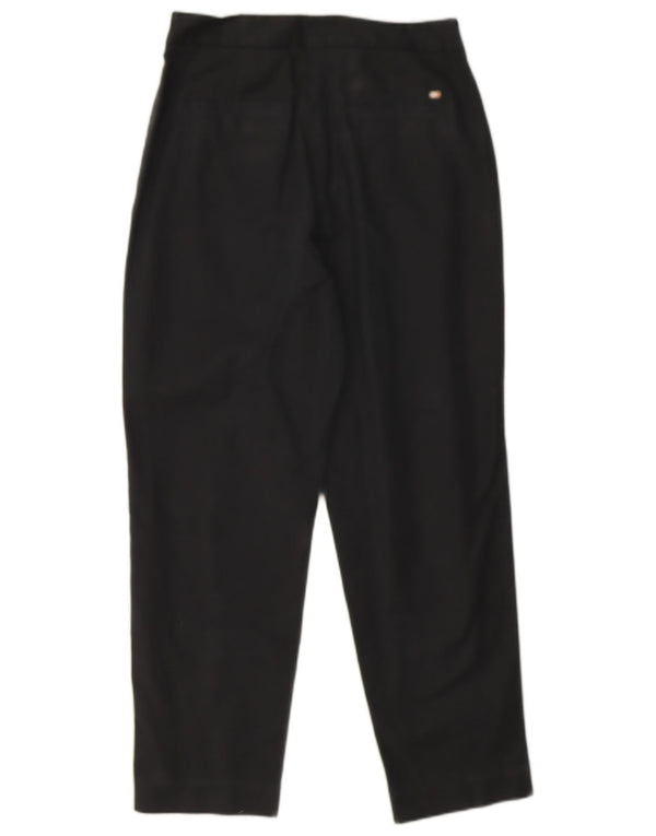 Tommy Hilfiger Calça Chino Cônica Feminina Reino Unido 10 Pequeno W28 L26 Preto