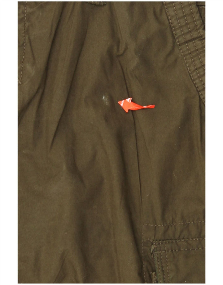 Superdry Mens Cargo Shorts Médio W30 Algodão Cáqui