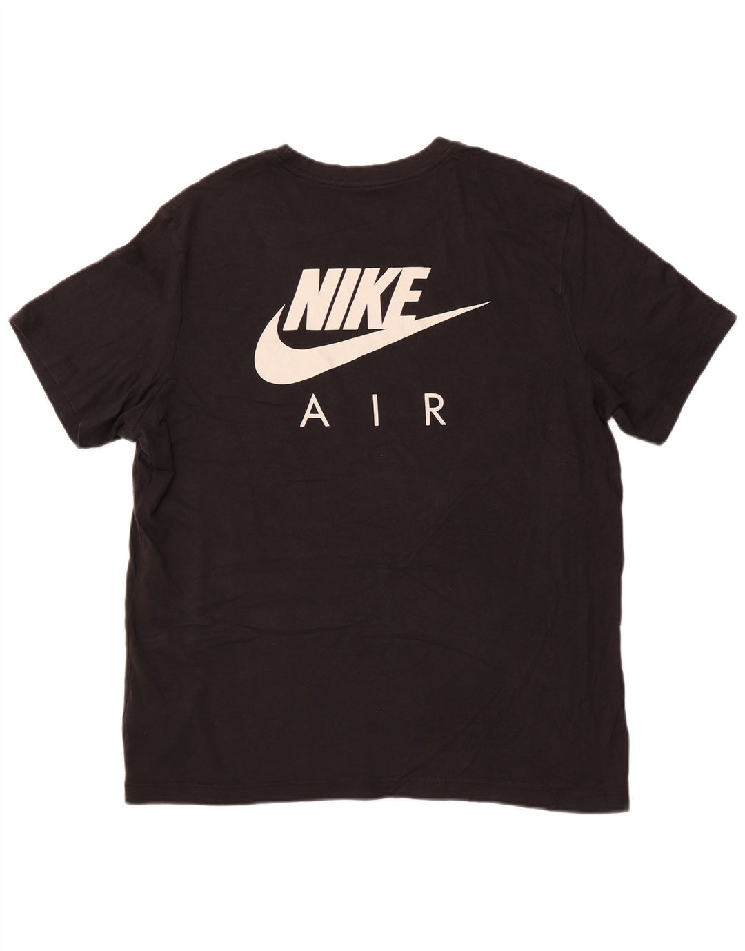 Camiseta gráfica masculina NIKE Top XL preto algodão esportivo