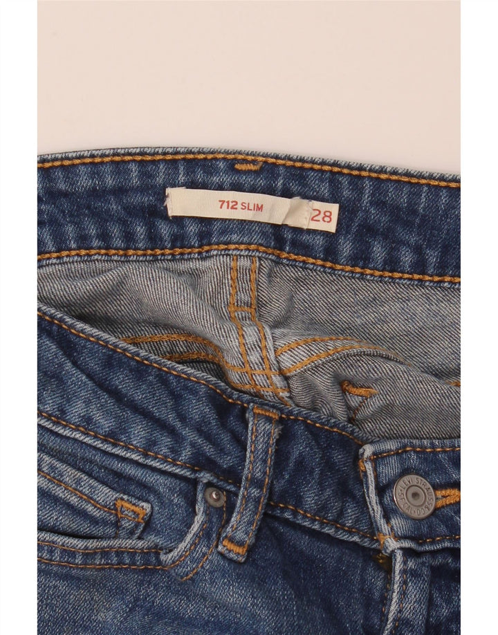 Jeans Levi's 712 Slim Feminino W28 L31 Azul