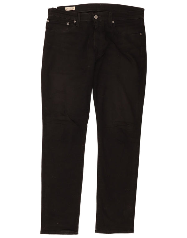 Levi's Masculino 511 Slim Jeans W34 L32 Algodão Preto