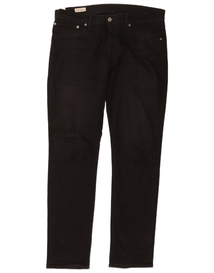 Levi's Masculino 511 Slim Jeans W34 L32 Algodão Preto