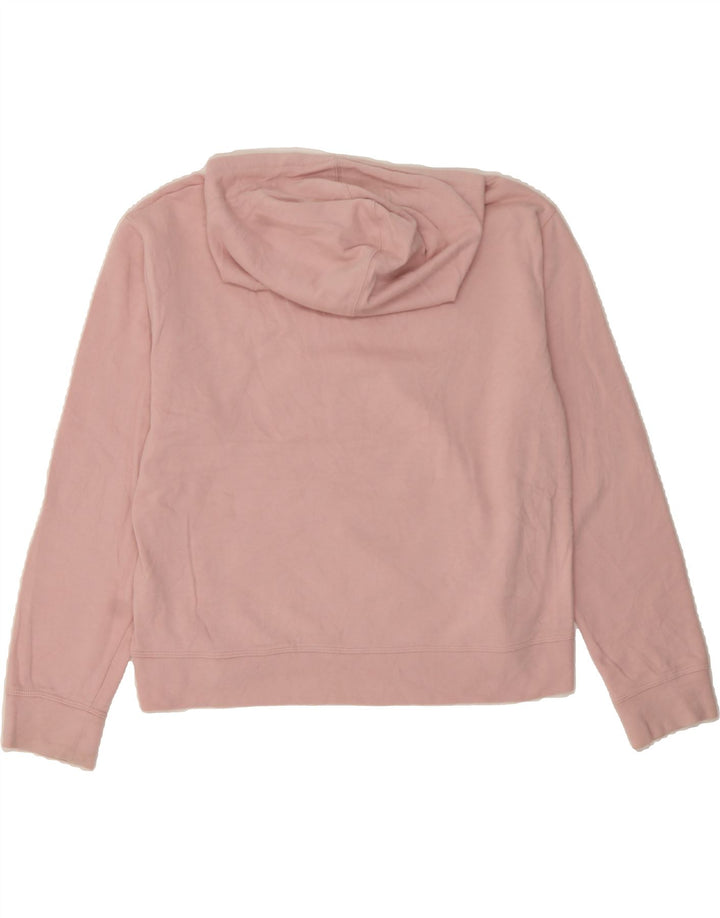 CHAMPION Womens Graphic Hoodie Jumper UK 18 XL Pink Cotton Vintage Champion and Second-Hand Champion from Messina Hembry 