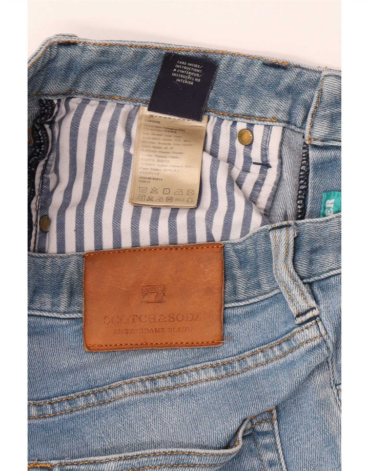 Scotch & Soda Jeans Slim Feminino W29 L32 Azul Algodão
