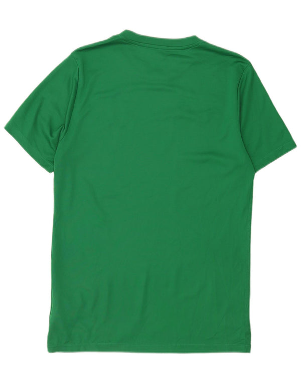Camiseta Nike Masculina Dri Fit Graphic Top Verde Médio Poliéster