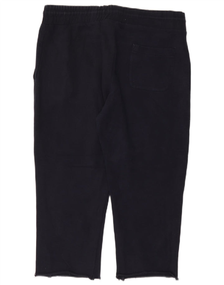Calça de treino feminina Marks & Spencer UK 16 grande azul marinho