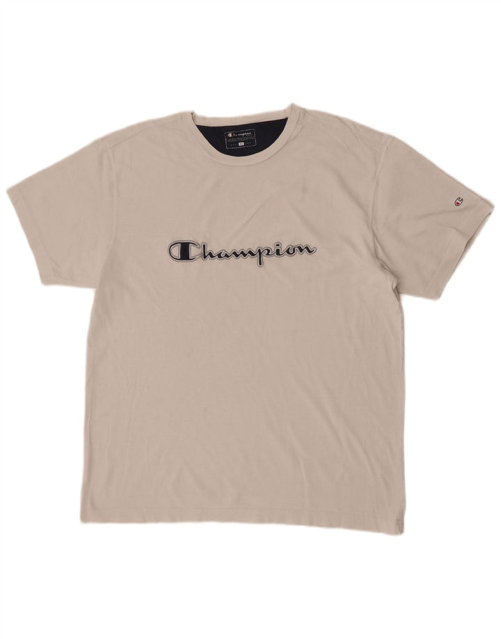 Camiseta gráfica masculina Champion XL branca