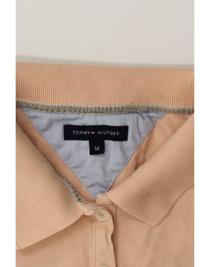 Polo Tommy Hilfiger Mulher UK 12 Médio Laranja
