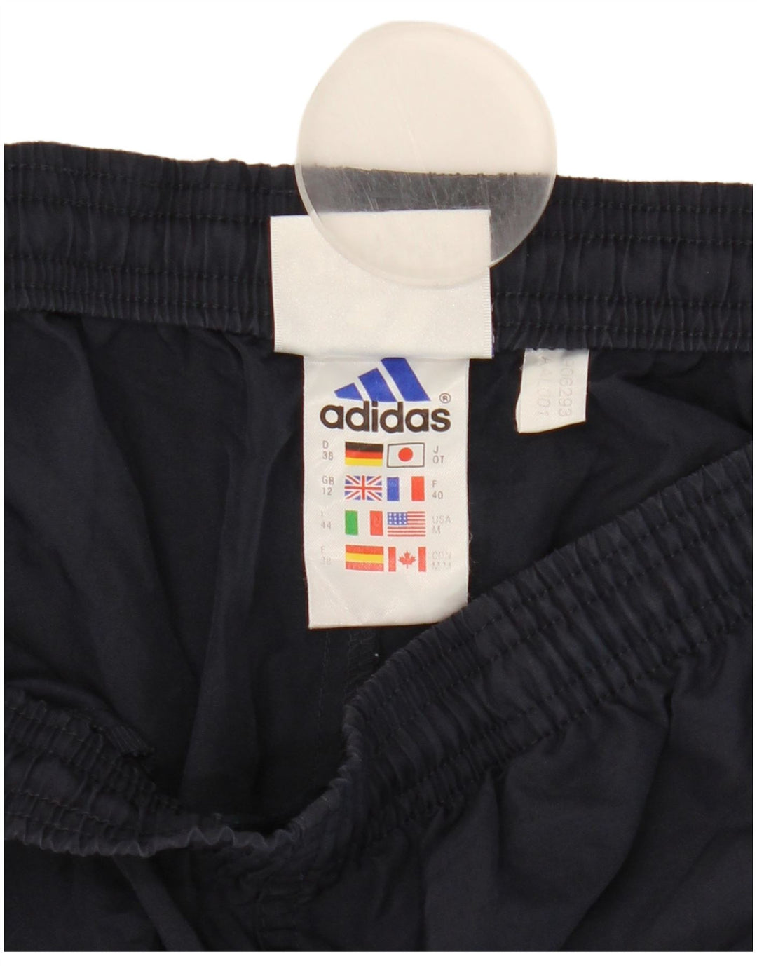 Shorts esportivos femininos Adidas UK 12 poliéster azul marinho médio