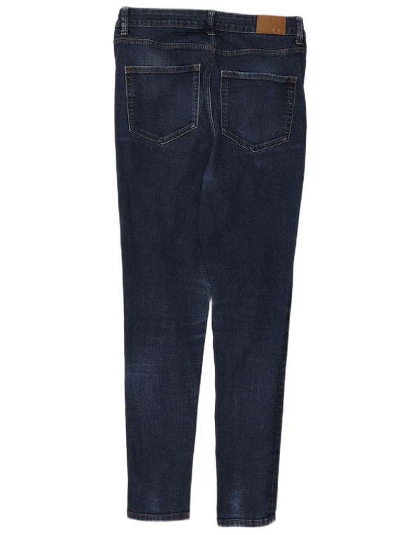 Marks & Spencer Ivy Skinny Jeans Feminino Reino Unido 12 Médio W32 L28 Azul Algodão
