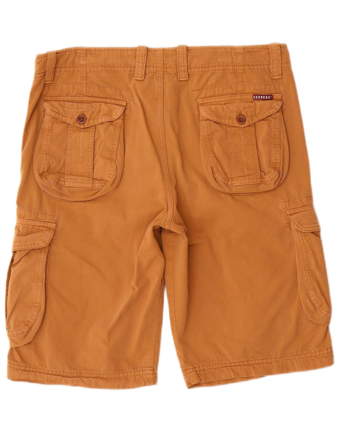 Carrera Mens Cargo Shorts W32 Médio Marrom