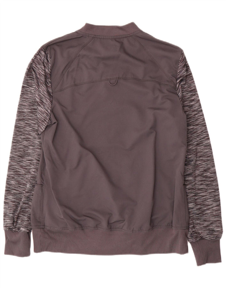 Jaqueta masculina de agasalho Dickies, poliéster manchado cinza pequeno