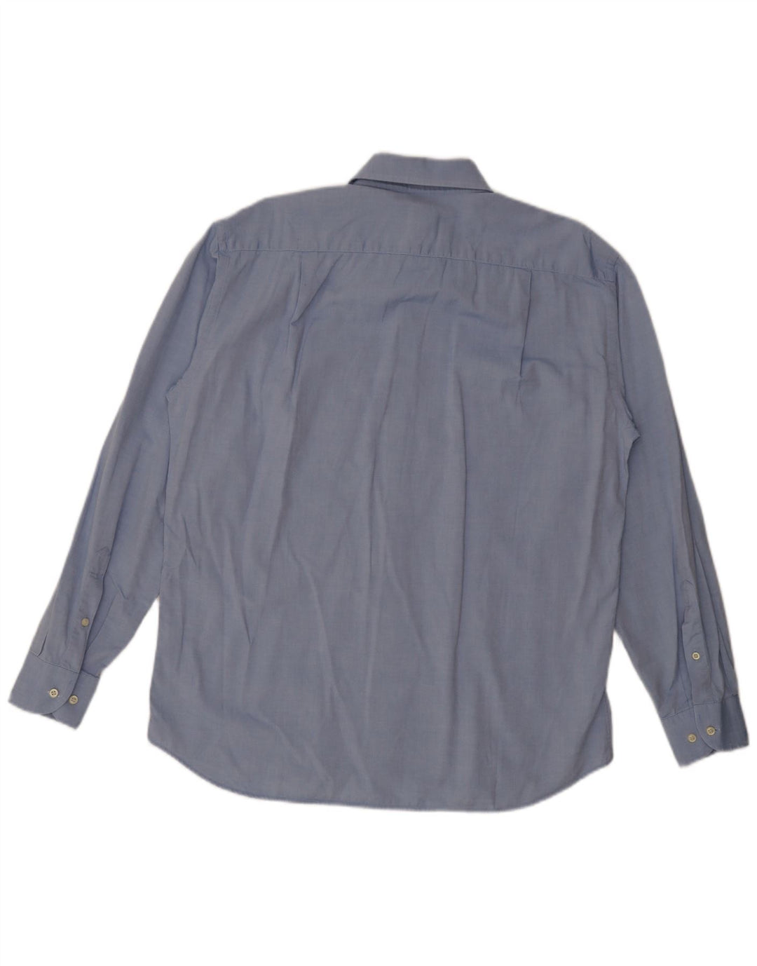 Camisa masculina Roccobarocco tamanho 41 16 grande algodão azul