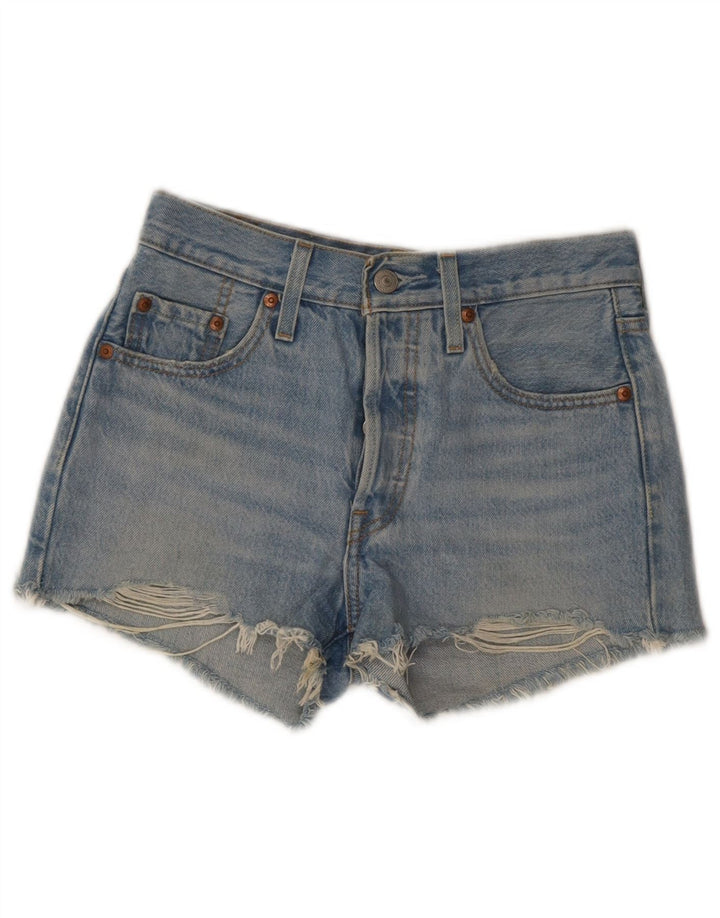 Shorts jeans feminino Levi's 501 W24 XS azul