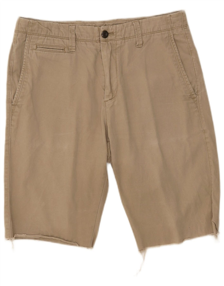 Shorts Chino Masculino Gap W30 Algodão Cáqui Médio