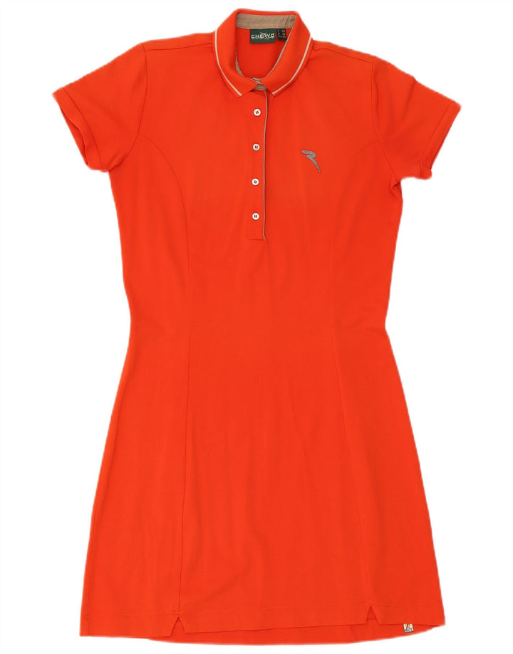 Vestido polo feminino Chervo IT 44 laranja médio