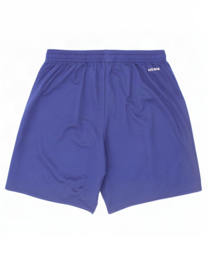 Calções desportivos Adidas Boys Aeroready 11-12 anos azul poliéster
