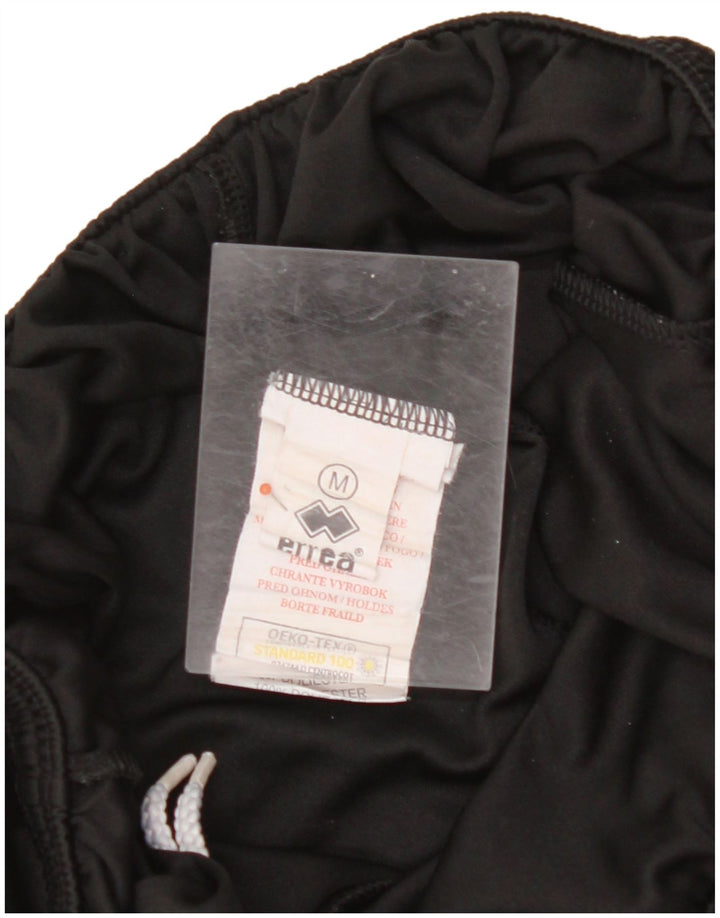 Shorts esportivos masculinos ERREA poliéster colorblock preto médio