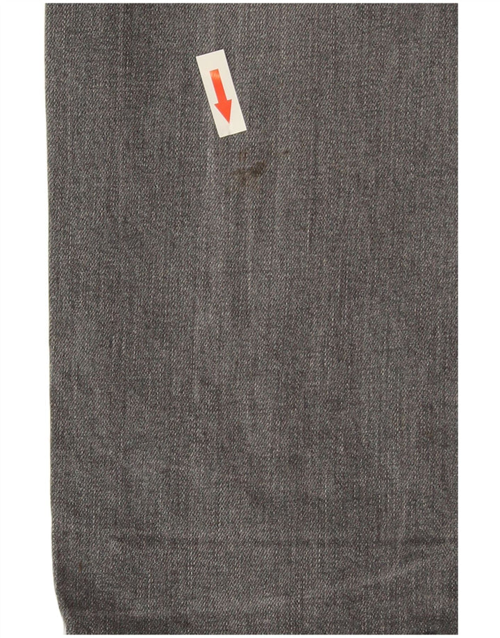 Jack & Jones feminino Tim Slim Jeans W33 L32 algodão cinza