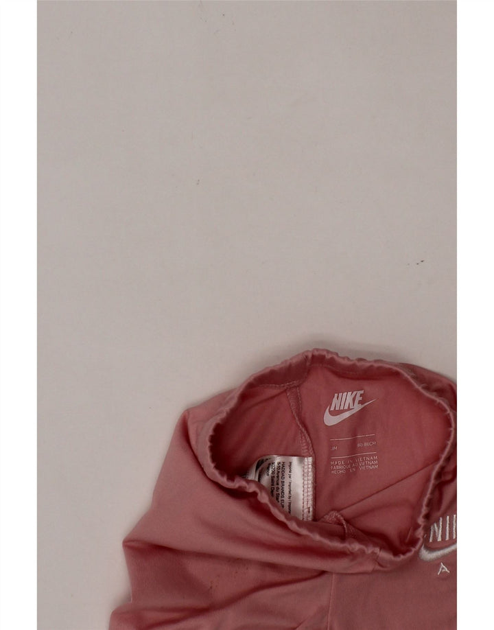Leggings gráficas NIKE para meninas de 12 a 18 meses rosa poliéster