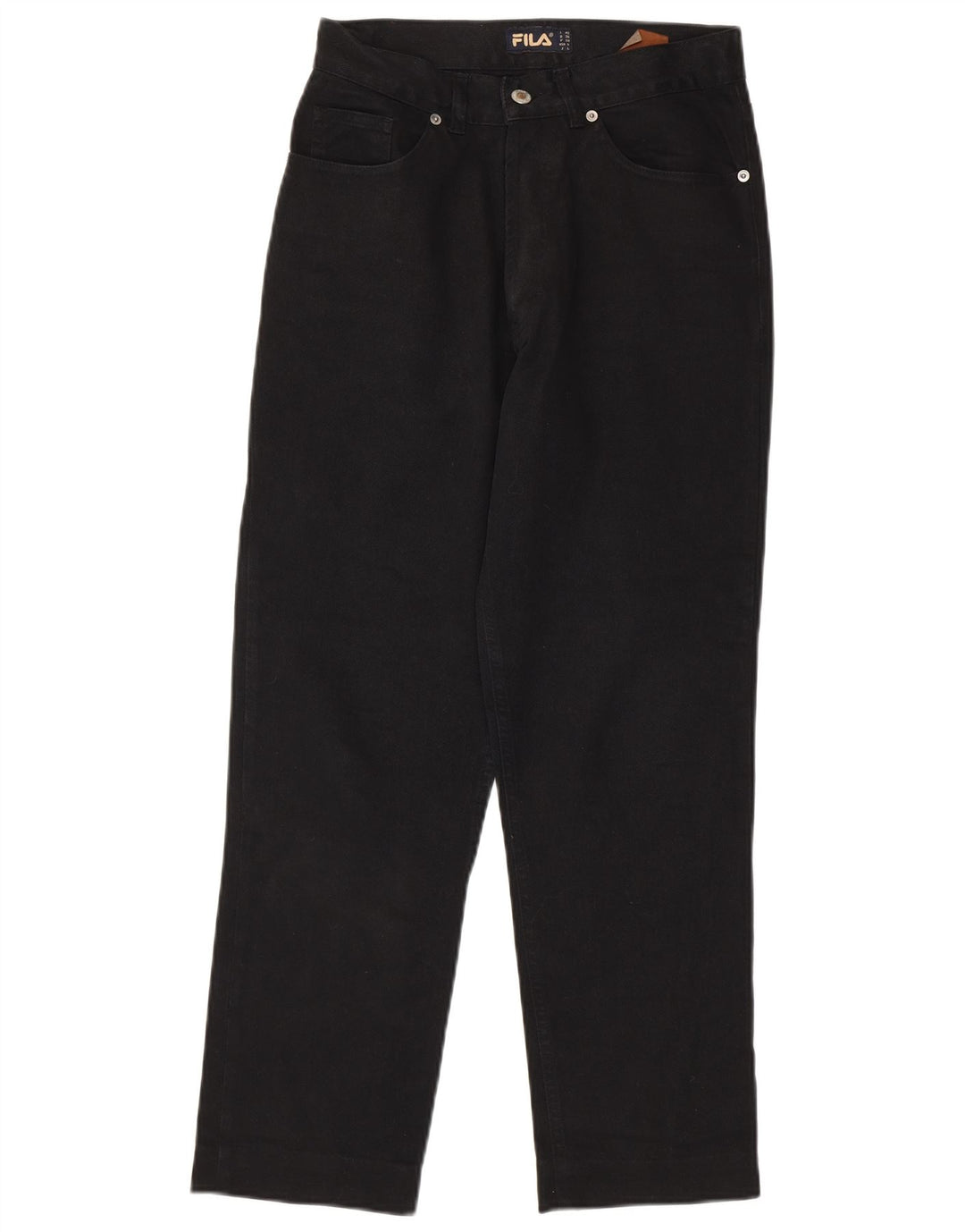 Fila Jeans Tapered Feminino IT 42 Médio W28 L27 Preto