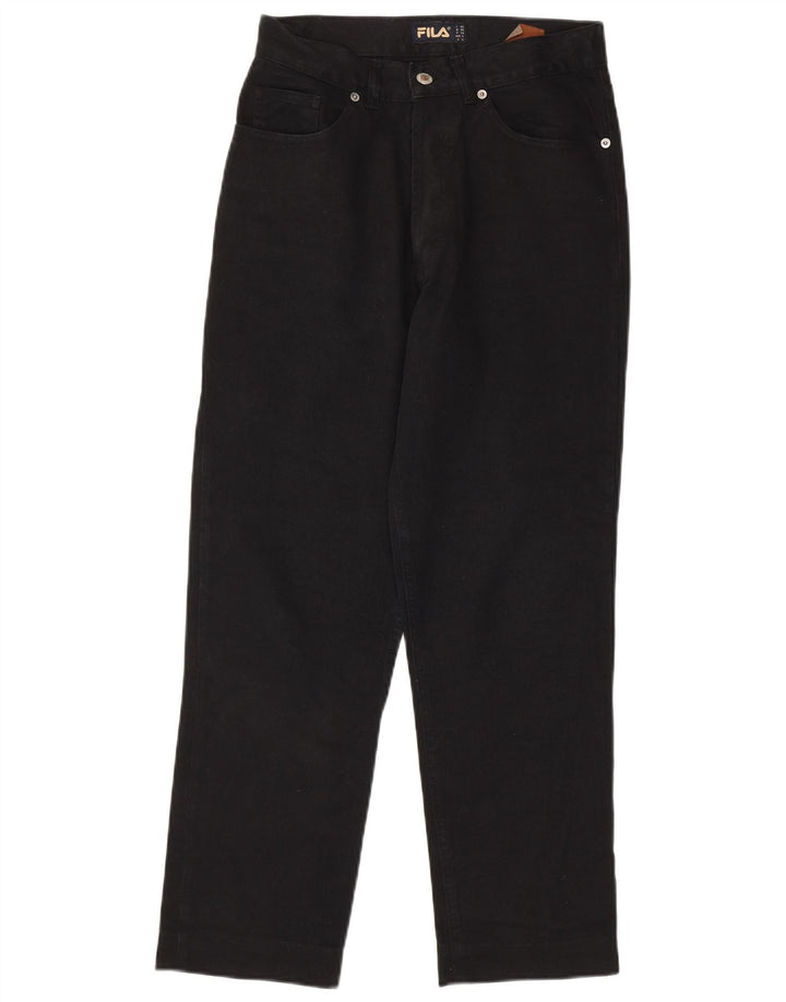 Fila Jeans Tapered Feminino IT 42 Médio W28 L27 Preto