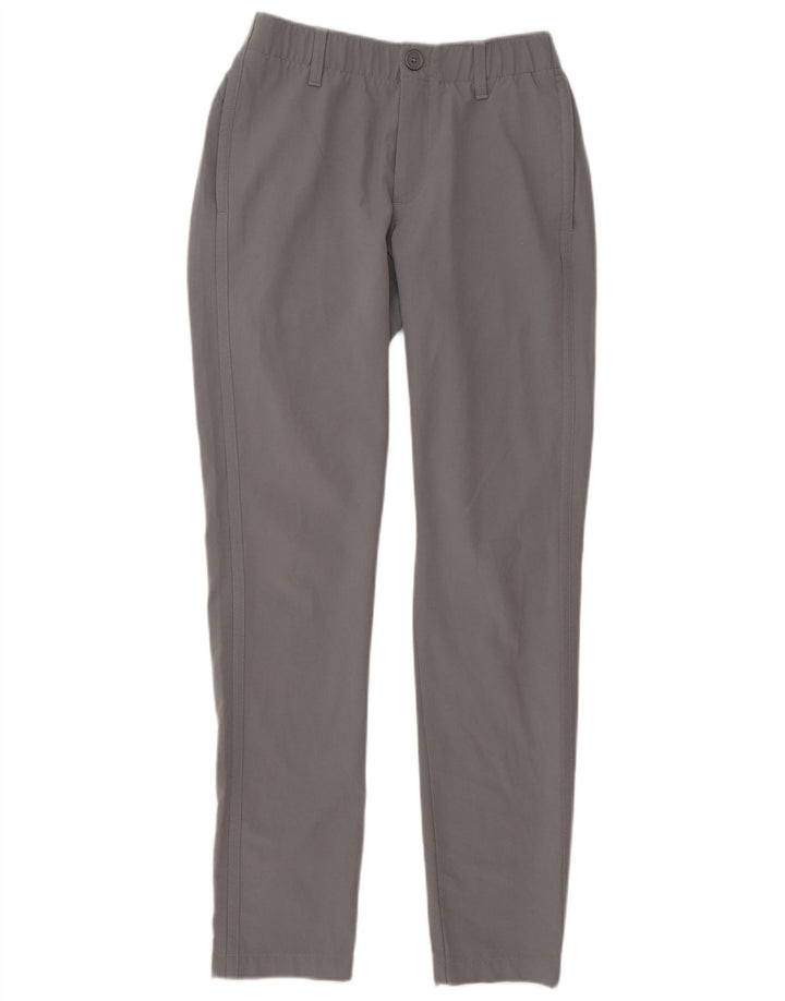 Under Armour Mens Slim Chino Calças W30 L32 Cinza Poliéster