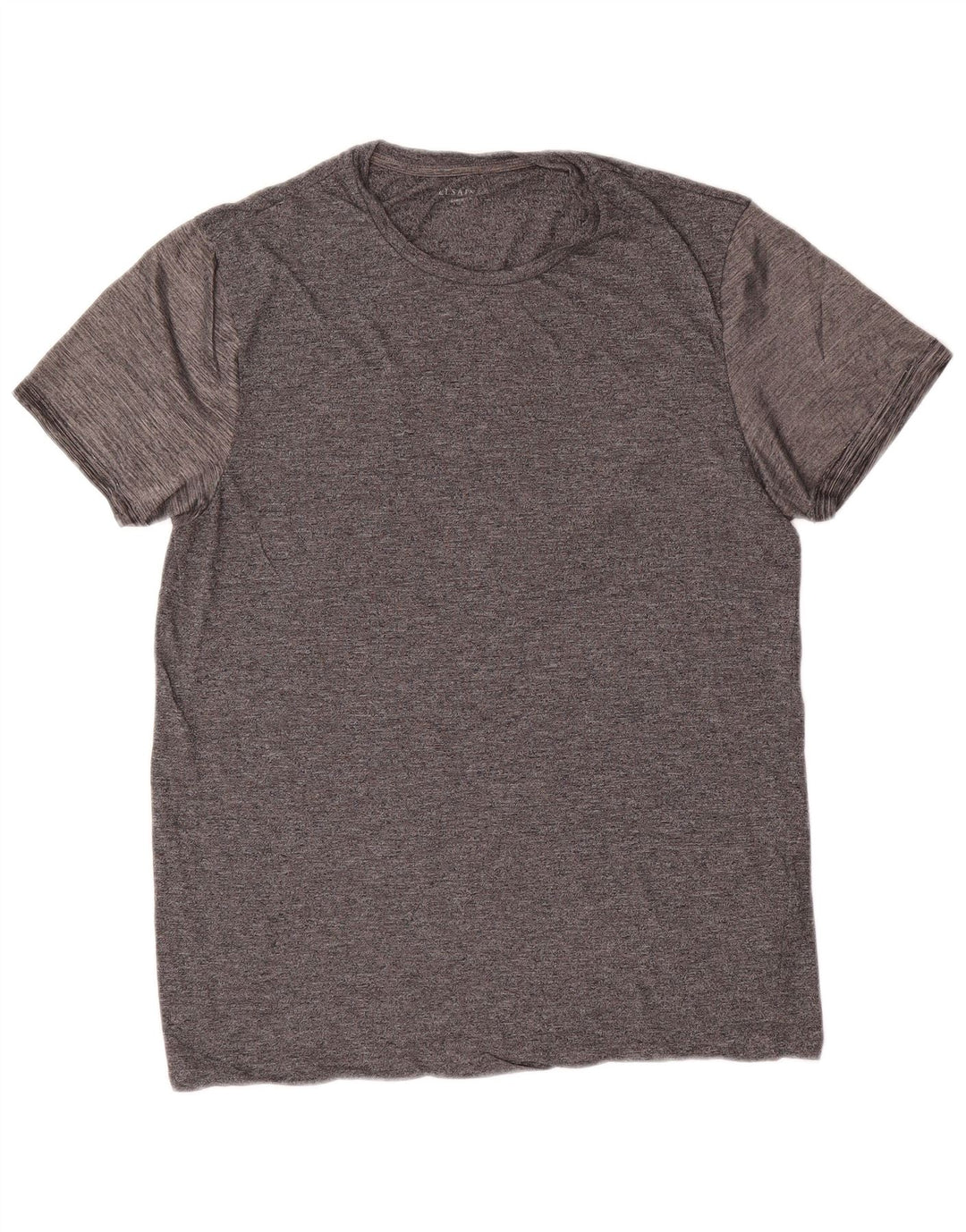 Camiseta masculina ALL SAINTS grande viscose cinza