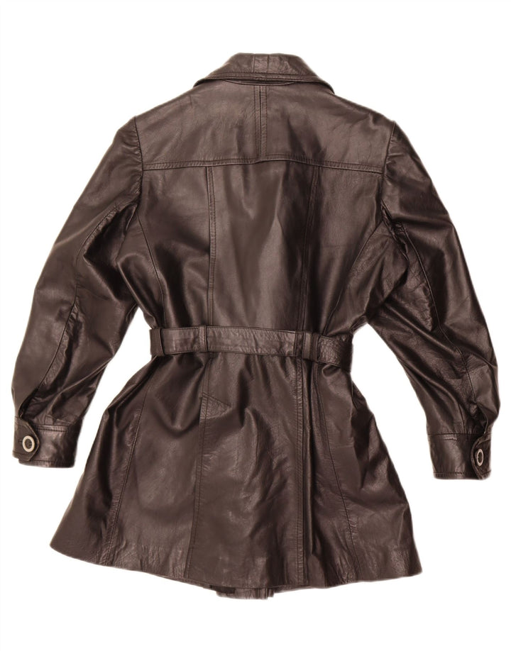 Casaco de couro feminino Maxime IT 48 XL preto