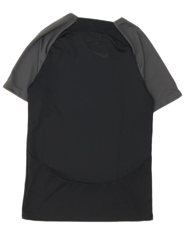 Camiseta Nike Masculina Dri Fit Graphic Top Pequeno Preto Colorblock Poliéster