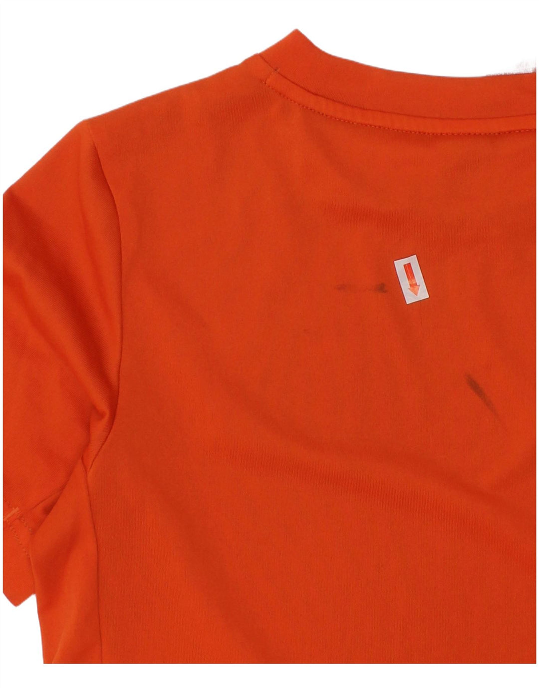 Camiseta Adidas Menino Aeroready Top 11-12 Anos Laranja Colorblock Poliéster