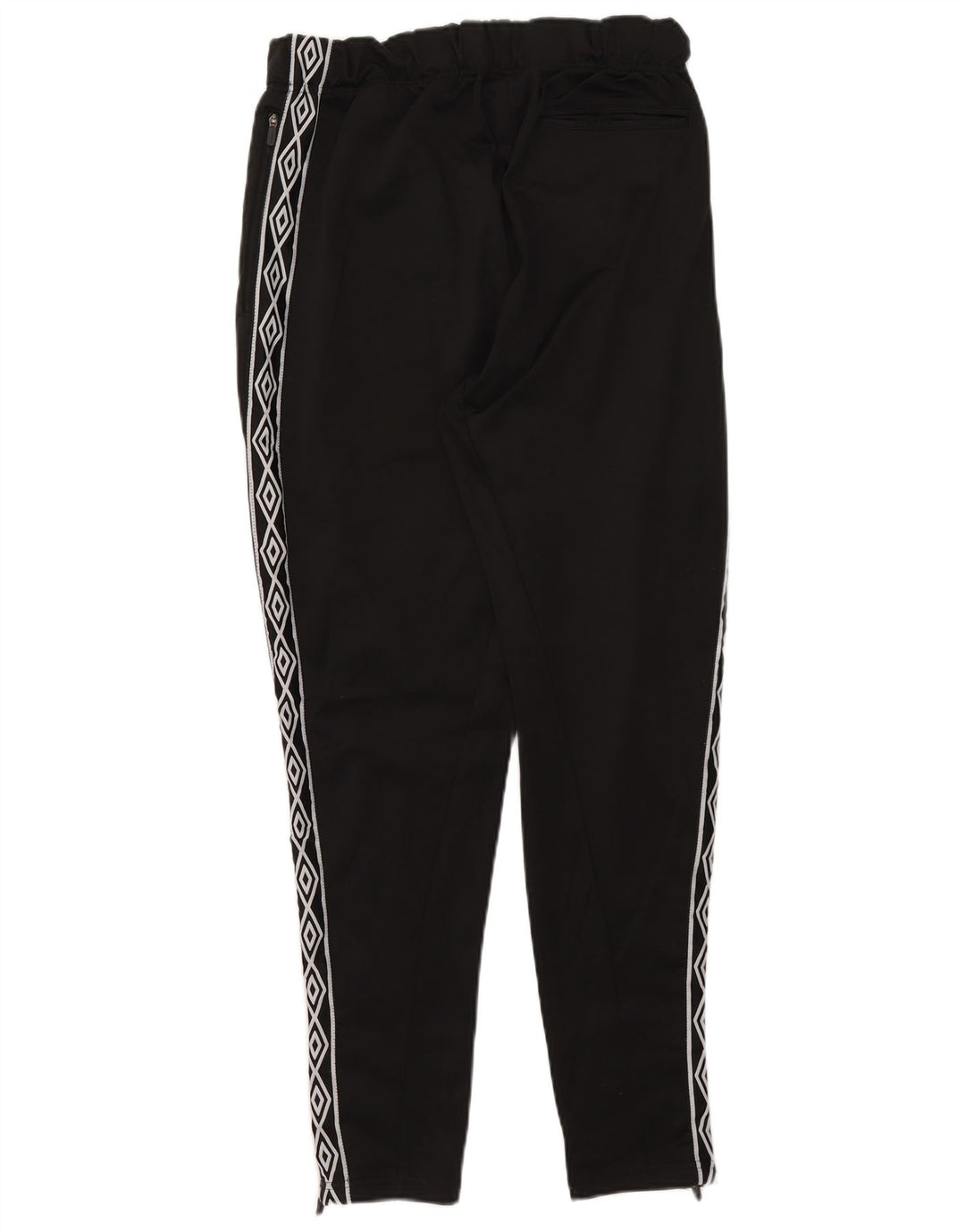 Umbro Mens Graphic Tracksuit Calças Grande Poliéster Preto