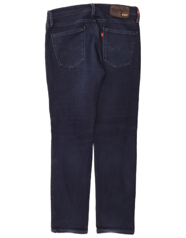 Levi's Mens Slim Jeans W32 L31 Azul Marinho Algodão