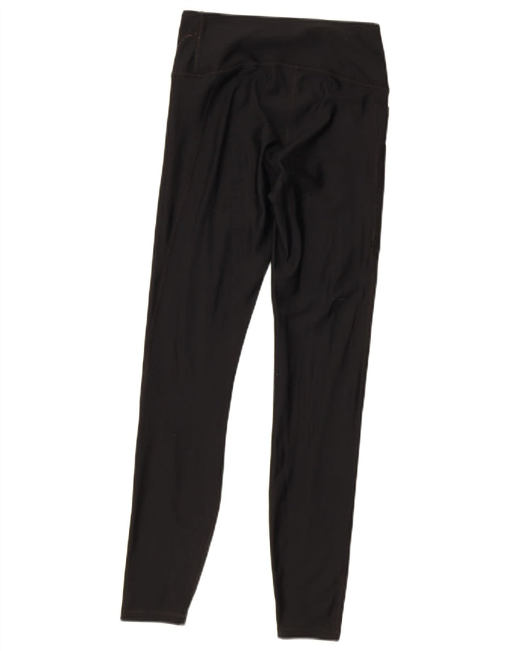 Under Armour Womens Leggings UK 10 Pequeno Poliéster Preto