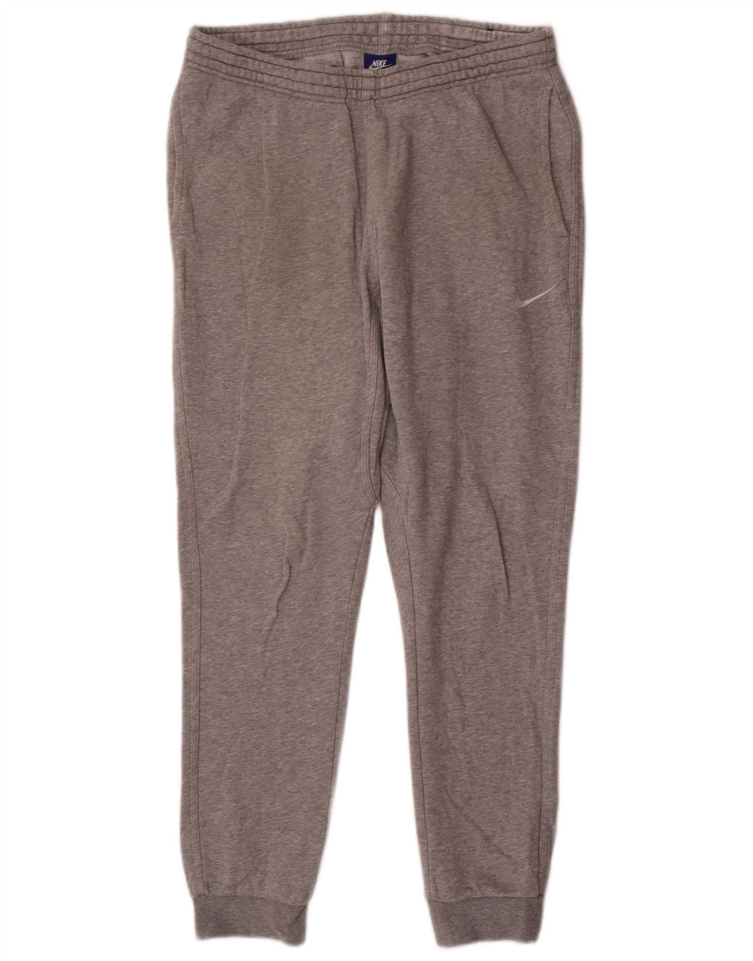 Calça de treino masculina Nike joggers cinza médio algodão