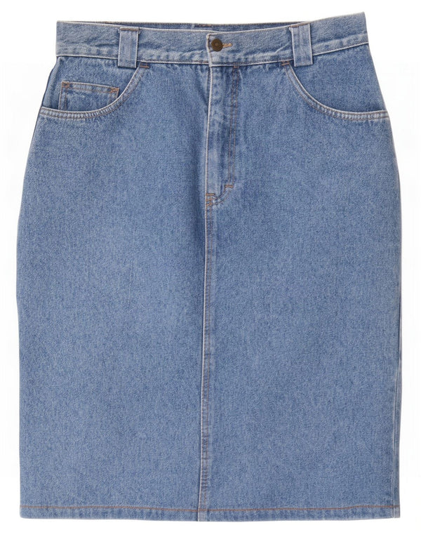 Saia jeans feminina Mash W30 azul médio