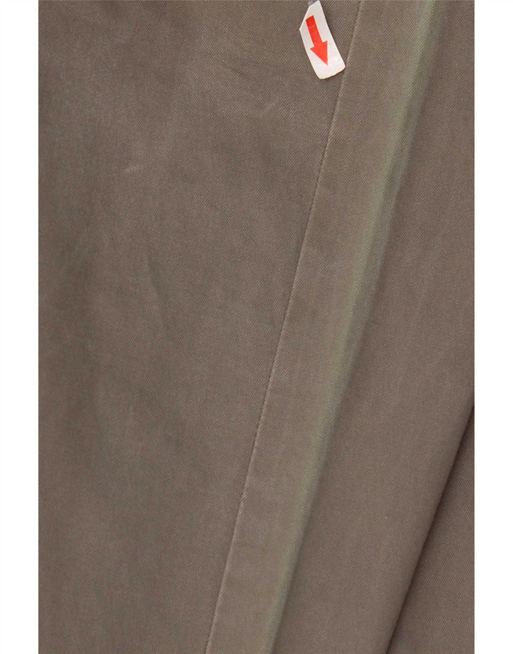 Calça cargo slim masculina Superdry W34 L30 algodão cáqui