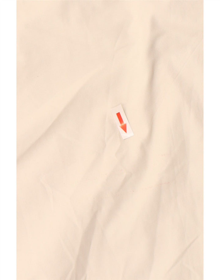 Reebok Mens Tracksuit Top Jacket Grande Off White Colourblock Poliéster