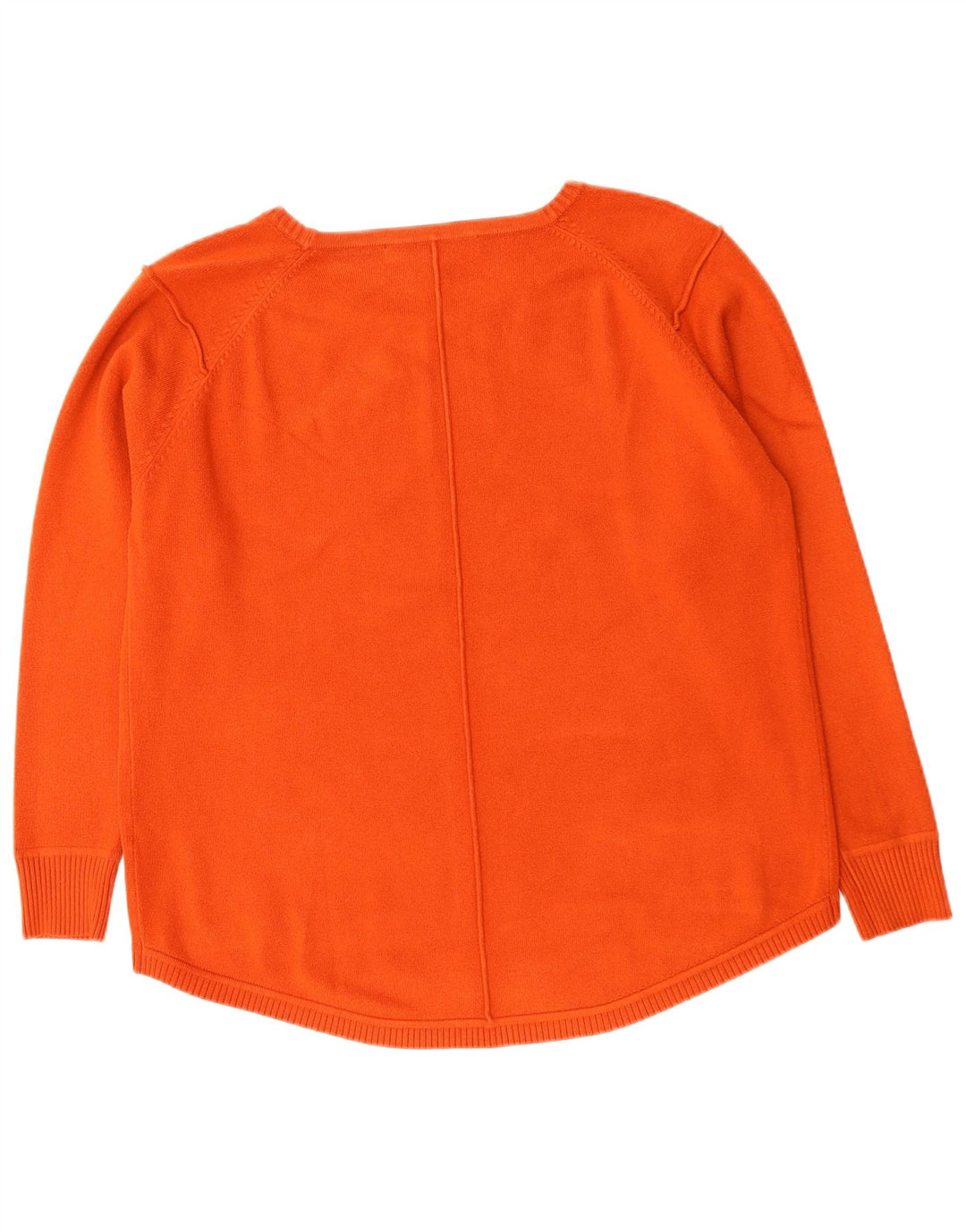 Suéter feminino com gola canoa FRENCH CONNECTION UK 18 XL laranja