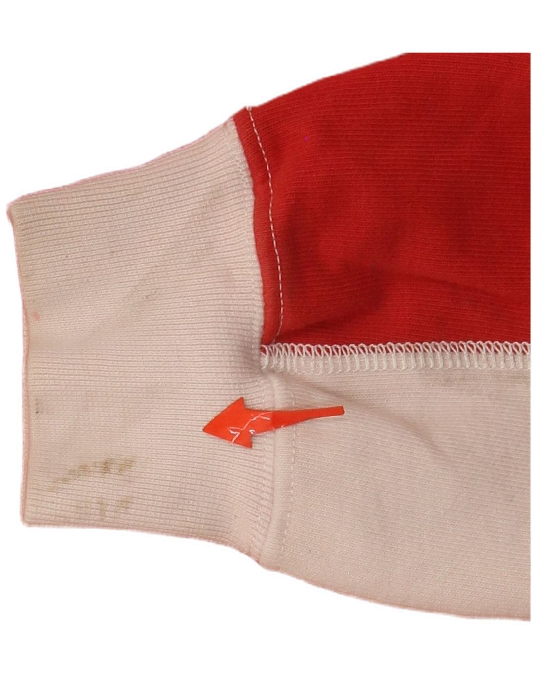 CHAMPION Suéter feminino cropped oversized UK 10 pequeno vermelho