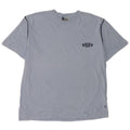 Camiseta masculina Asics Top XL algodão listrado azul