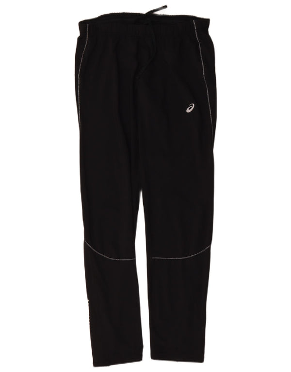 Calça de treino feminina Asics UK 14 poliéster preto médio