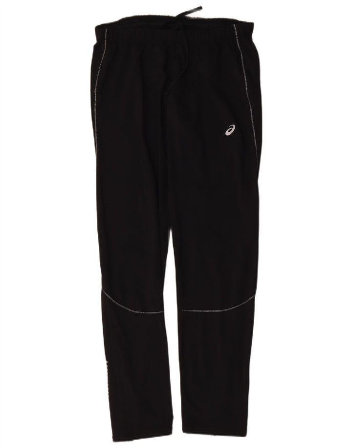 Calça de treino feminina Asics UK 14 poliéster preto médio