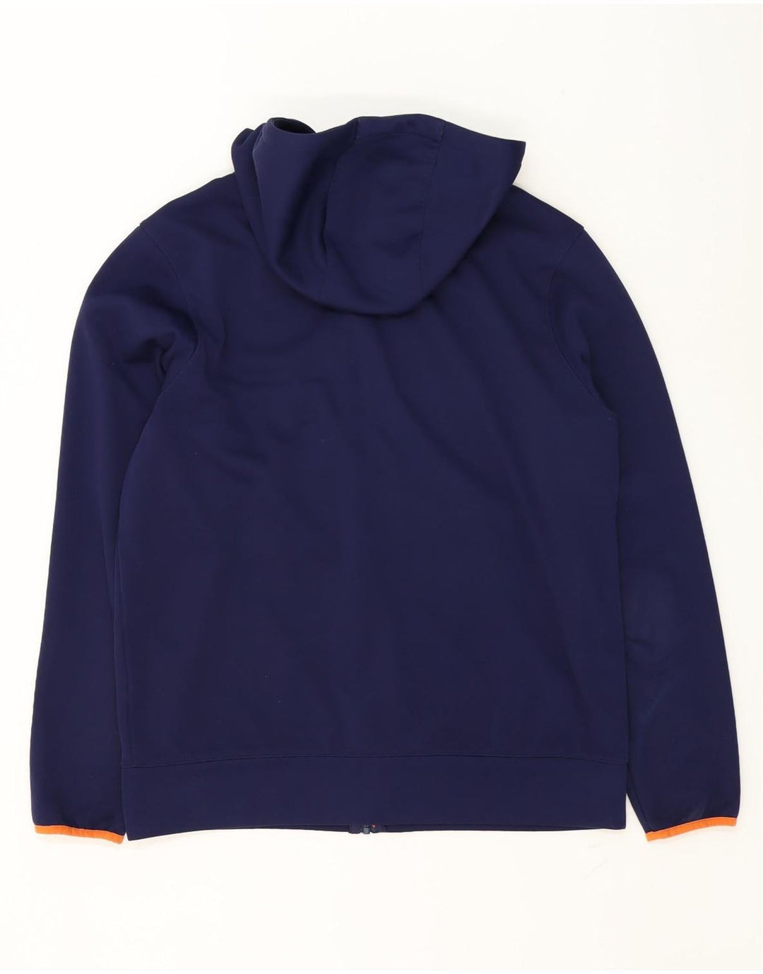 Suéter masculino Canterbury com capuz e zíper grande poliéster colorblock azul marinho