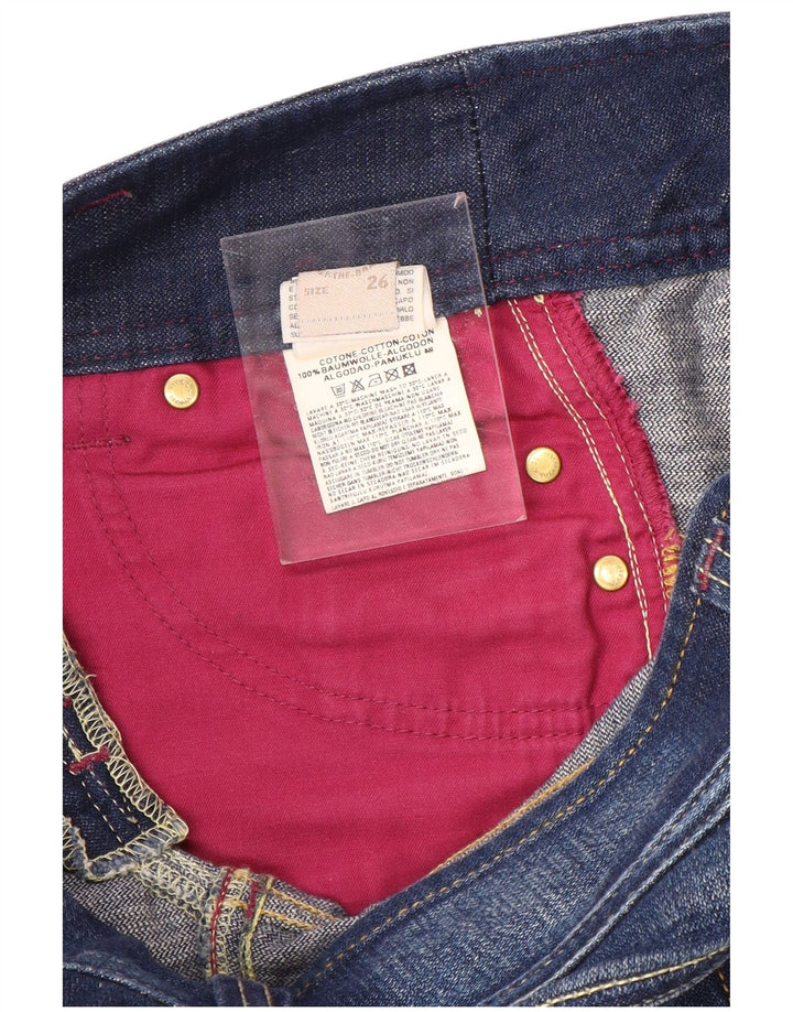 DIESEL Calça jeans feminina bootcut W26 L29 algodão azul