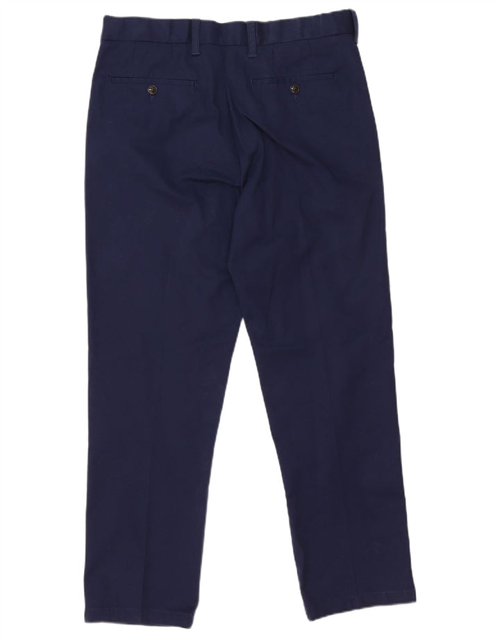 Calça Chino Regular Masculina Marks & Spencer Blue Harbor W34 L29 Azul Marinho