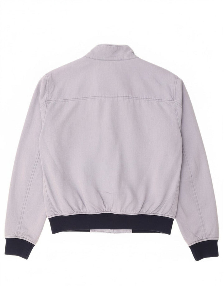 Jaqueta bomber masculina Henry Cottons IT 50 algodão roxo grande