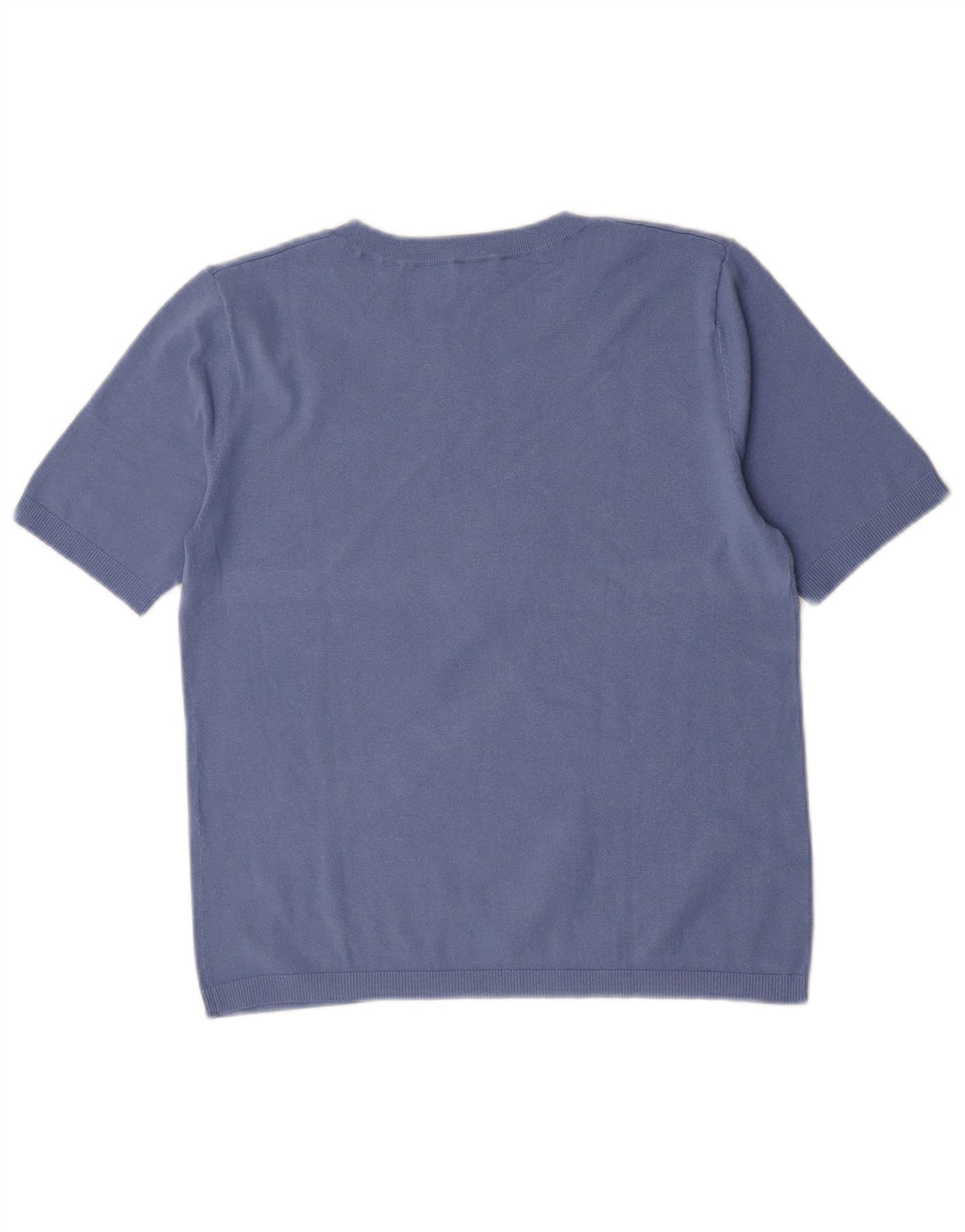 Marella Blusa EMME Feminina Top Reino Unido 10 Pequeno Azul