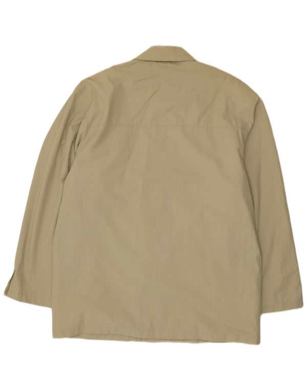 Sobretudo masculino vintage UK 48 4XL verde
