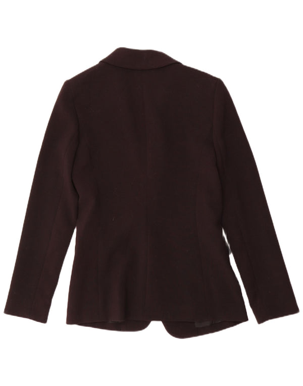 Jaqueta blazer aberta feminina Michael Kors US 4 pequena preta